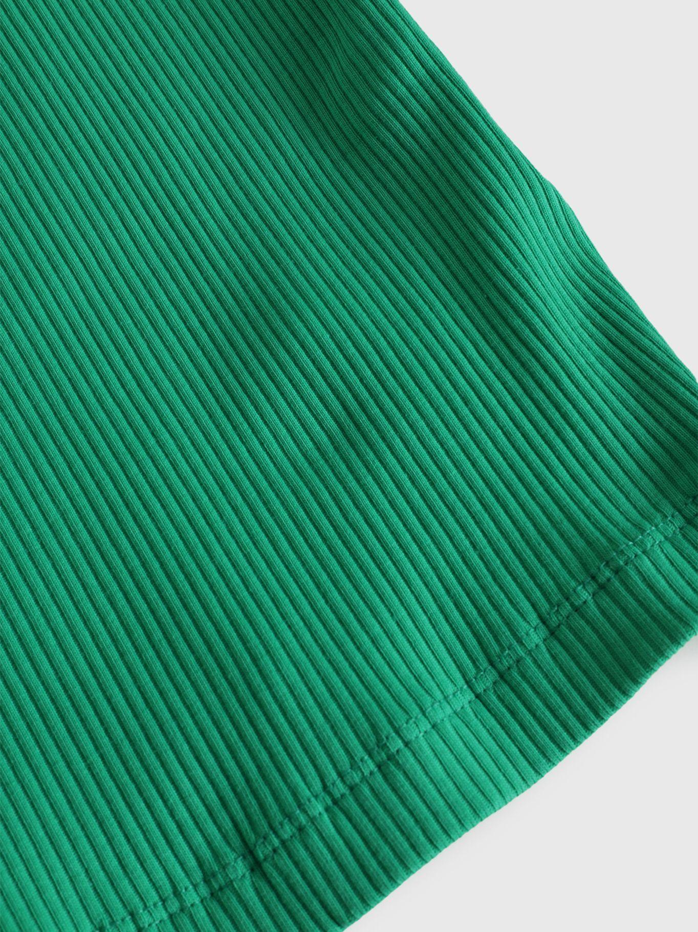Polera Tank Pop Con Logo Verde Tommy Hilfiger-3