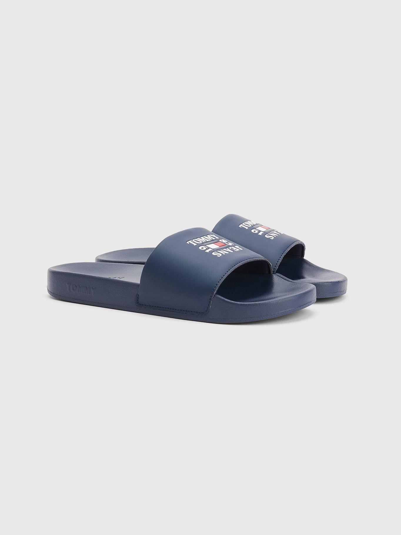 Sandalias Essential Con Logo Azul Tommy Hilfiger-0