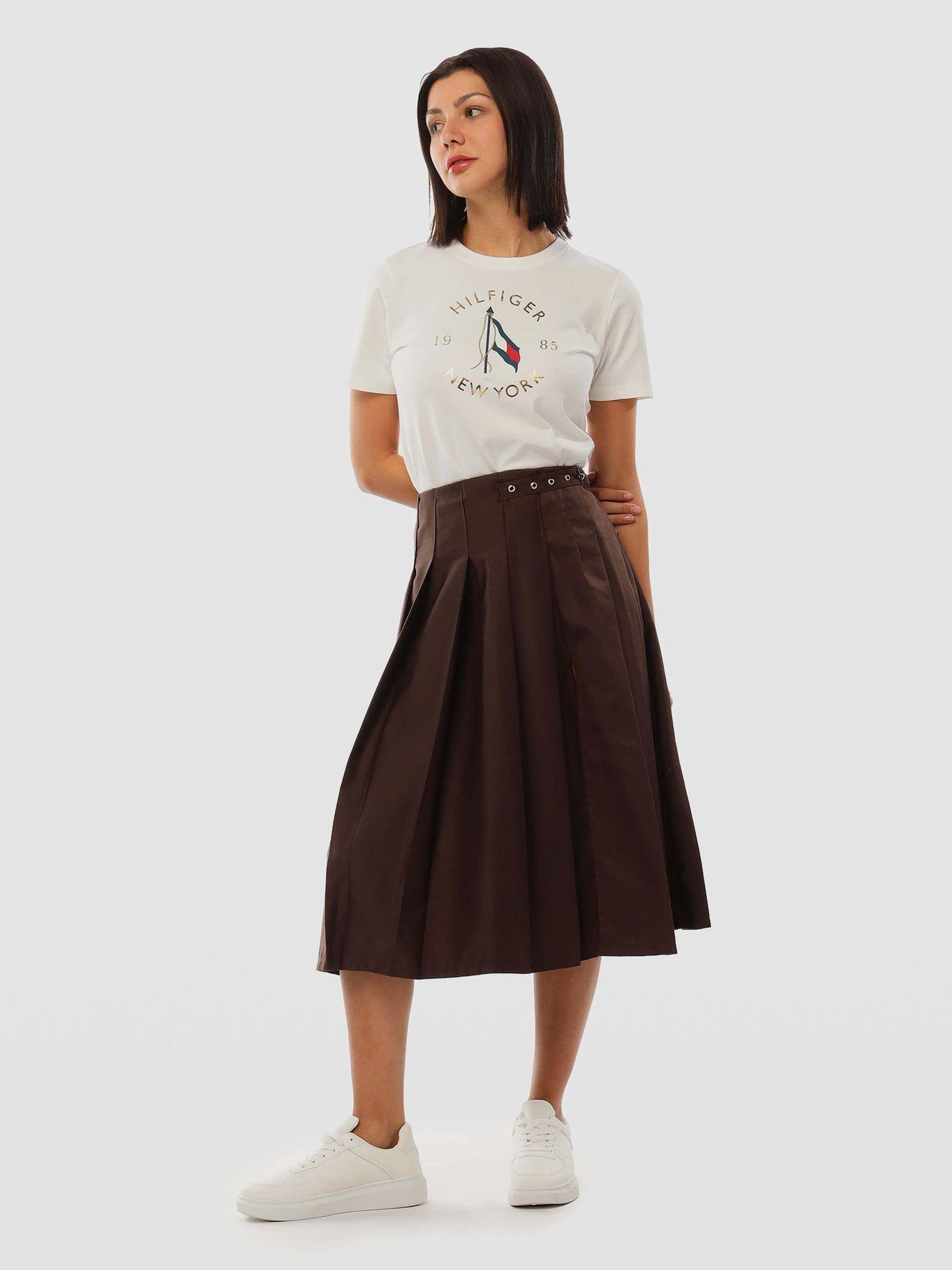 Polera Motion Flag Logo Blanco Tommy Hilfiger-1