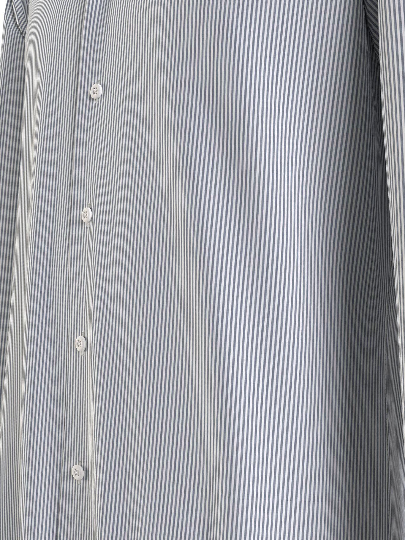 Camisa Essential Stripe Regular Fit Gris Tommy Hilfiger-4