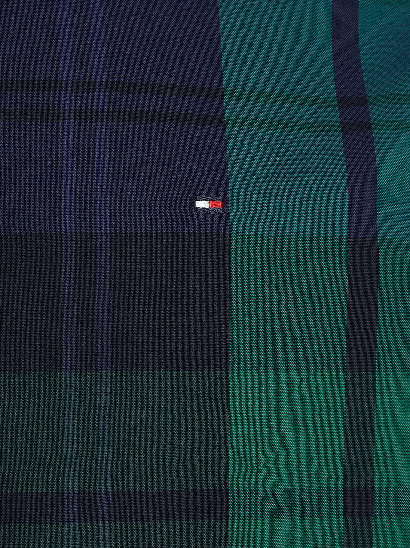 Camisa De Tartán Oxford Regular Fit Azul Tommy Hilfiger-3