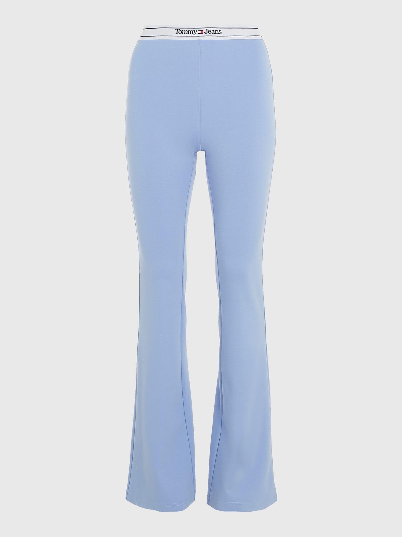 Leggings Acampanados Con Logo Morado Tommy Jeans-4