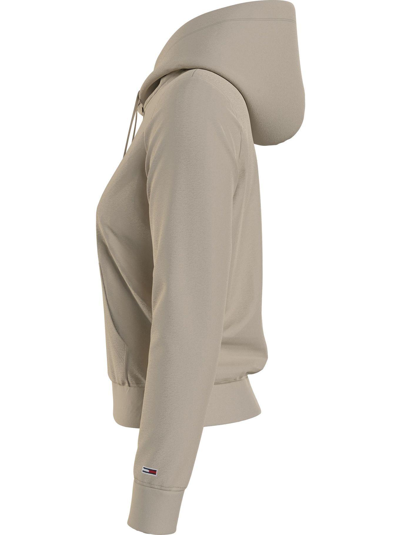 Polerón Essential Hoodie Beige Tommy Jeans JN2-3