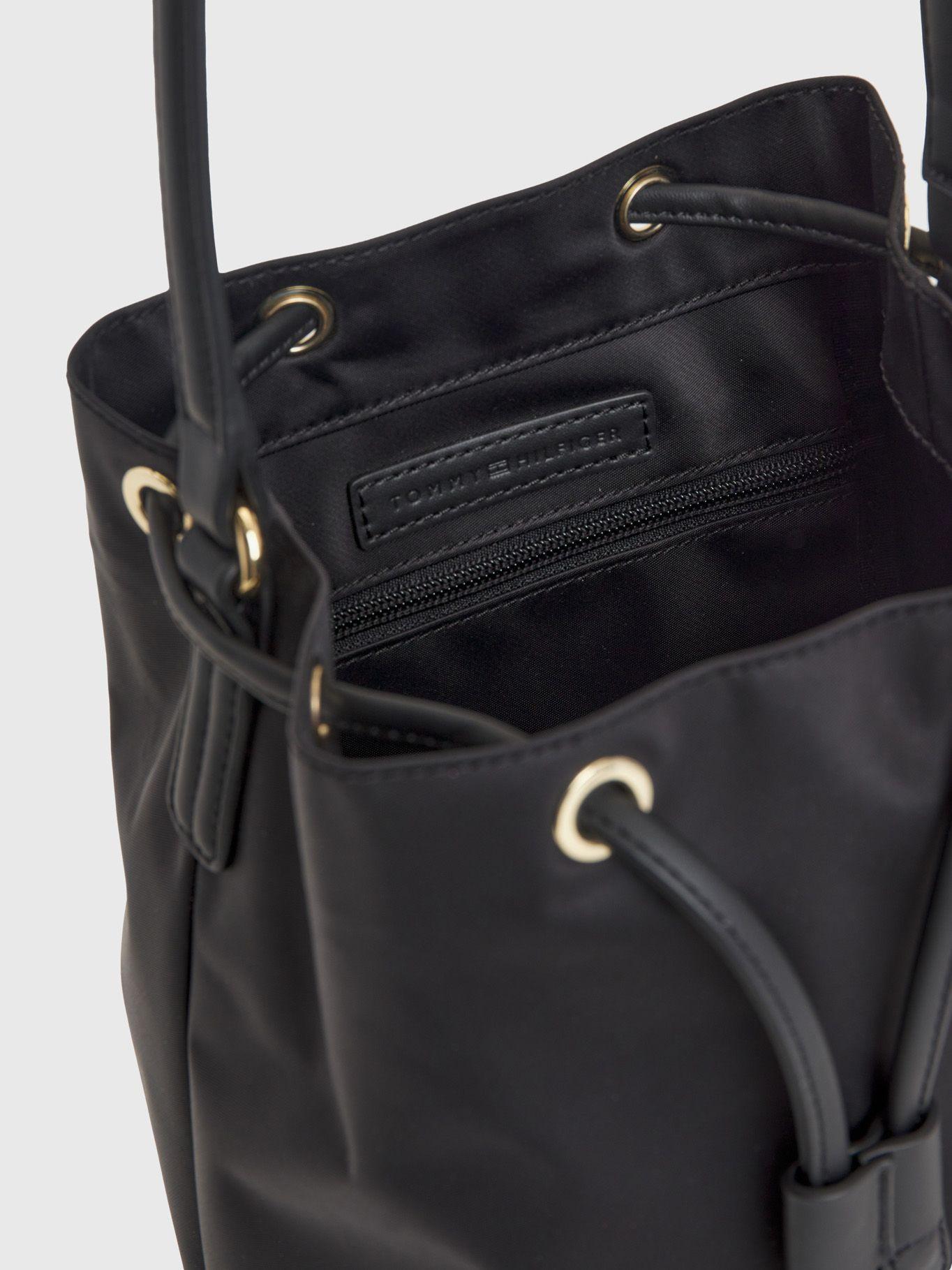 Cartera Bucket Poppy Negro Tommy Hilfiger-3