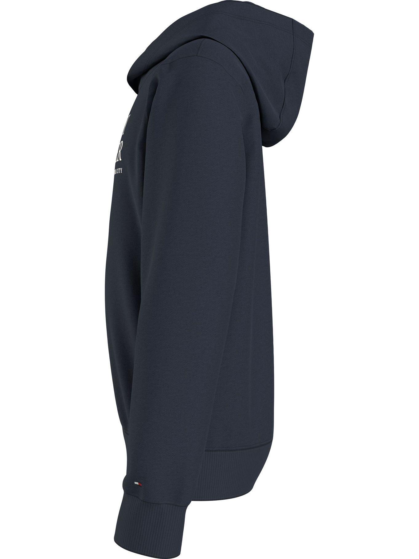 Polerón Hoodie Azul Tommy Hilfiger MY2-3