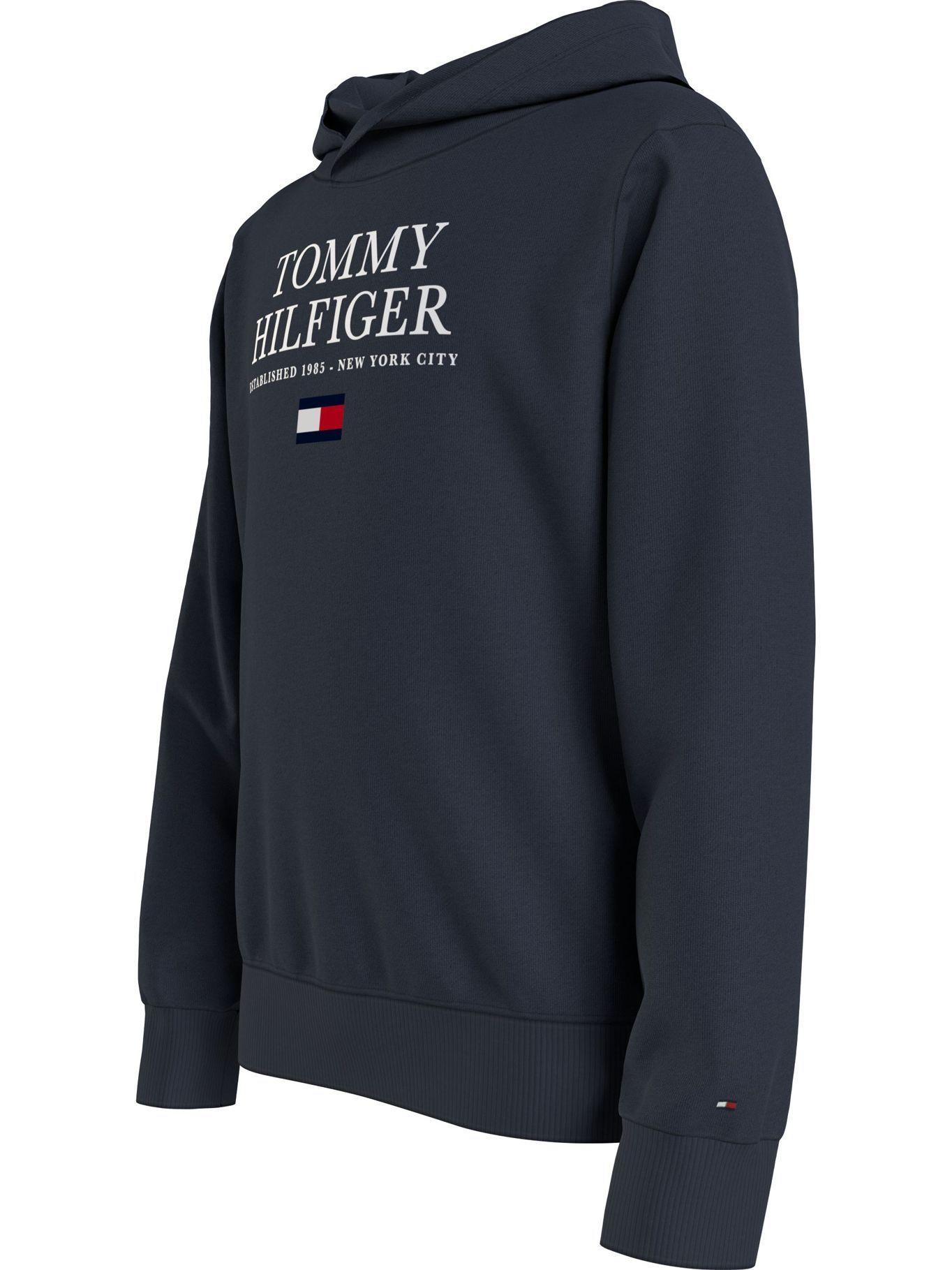 Polerón Hoodie Azul Tommy Hilfiger MY2-2