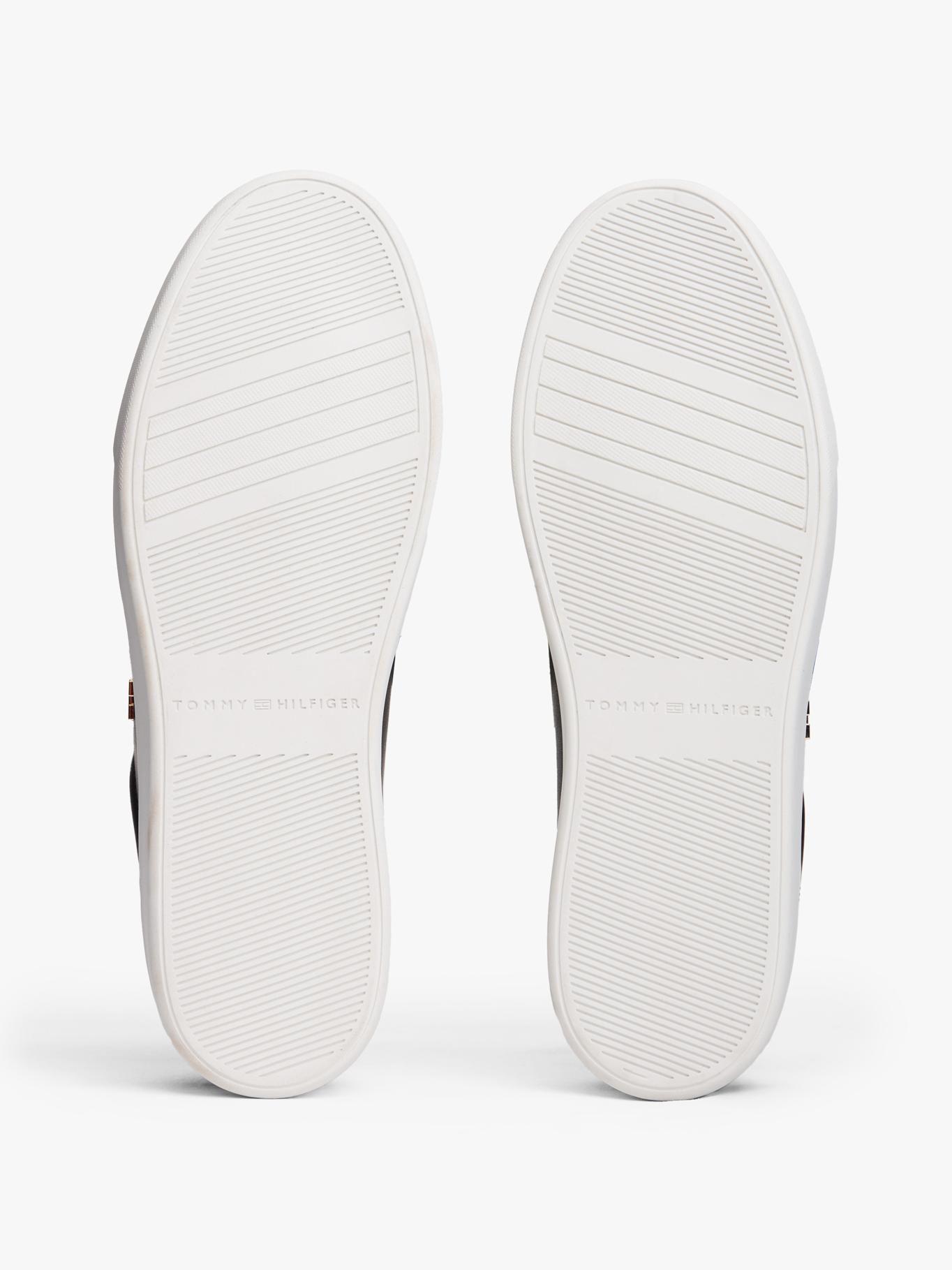 Zapatillas De Cuero Essential Negro Tommy Hilfiger-4