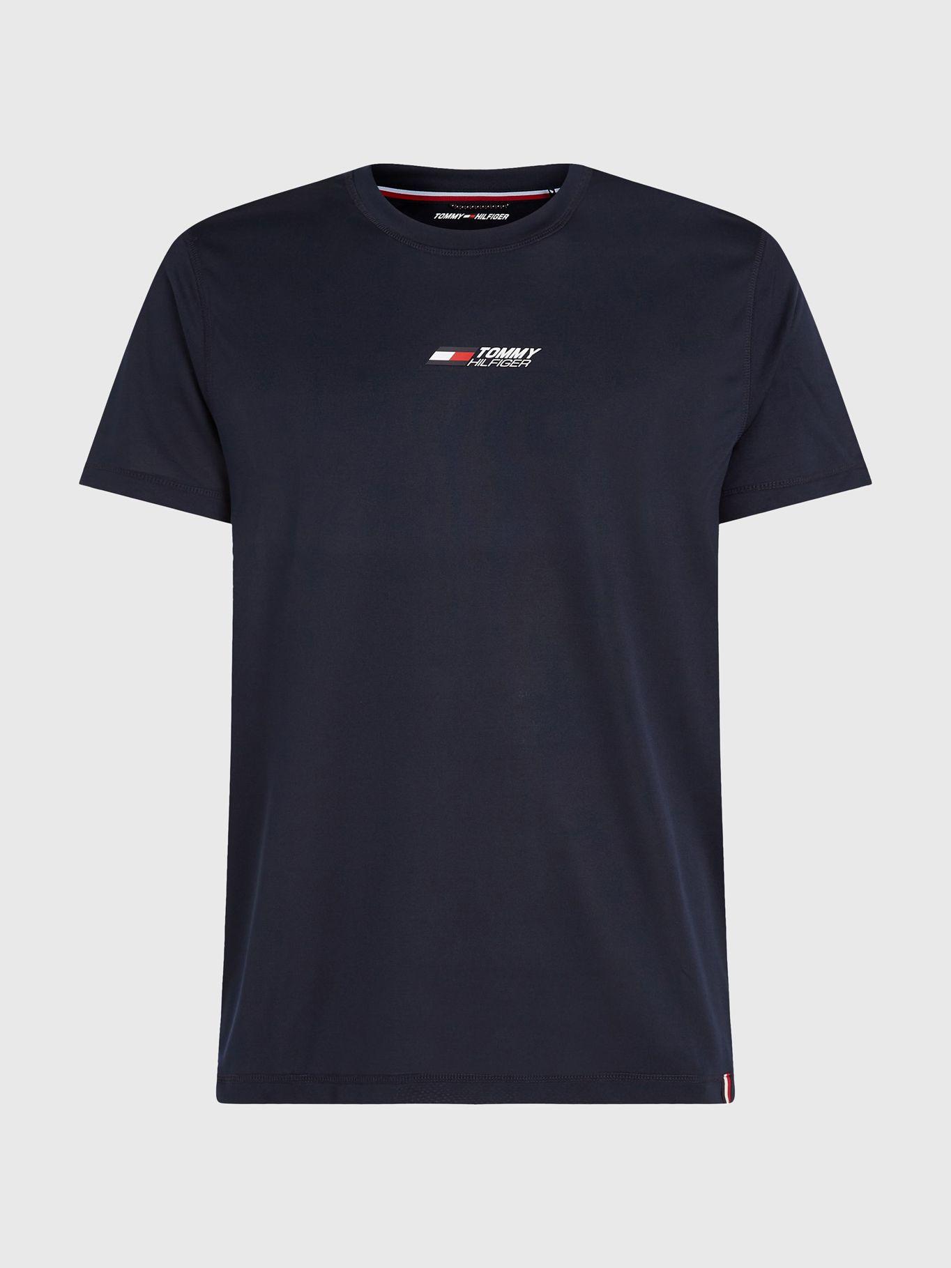 Polera Sport Essential Training Azul Tommy Hilfiger-4