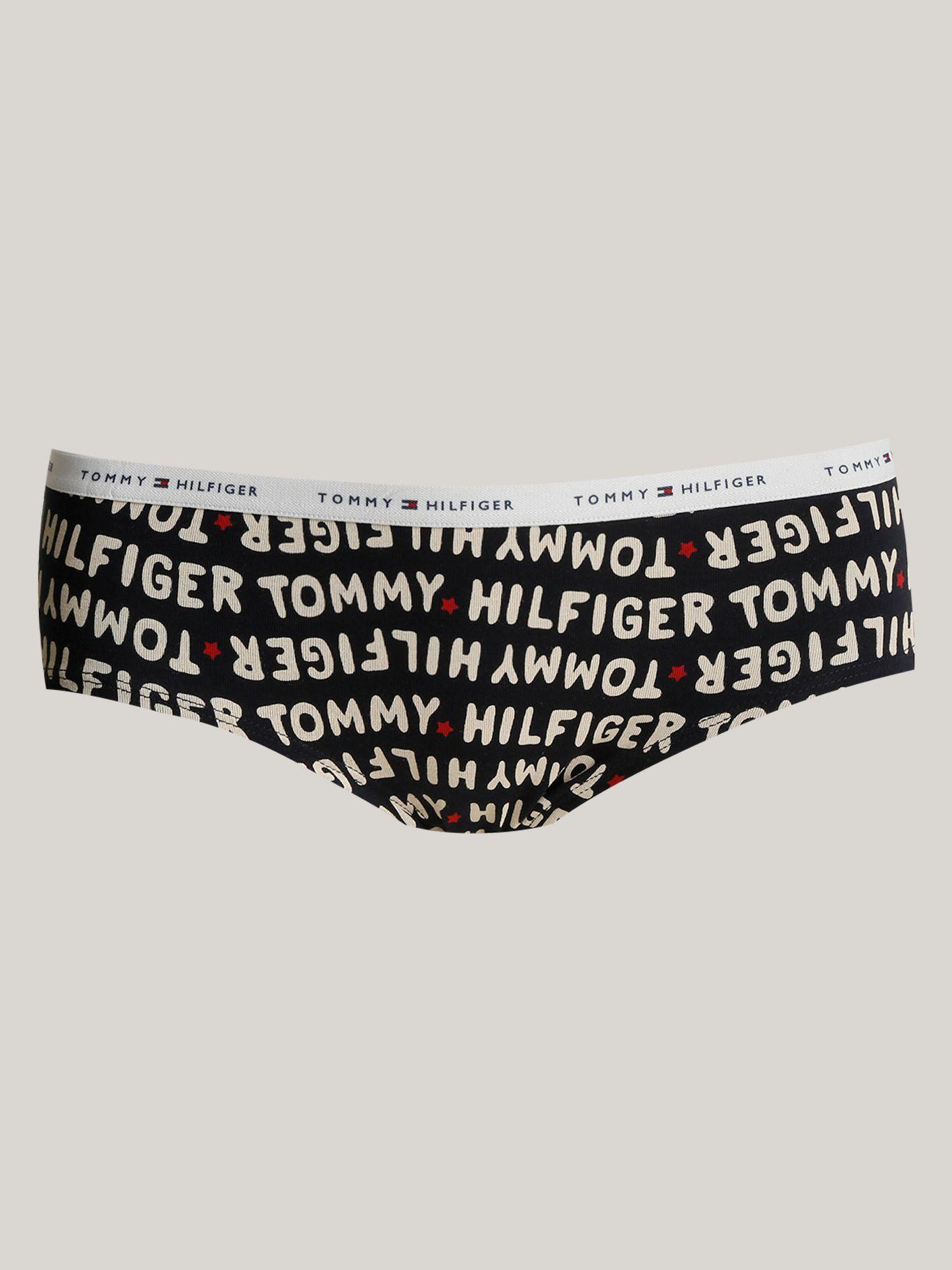 Bikini Cotton Classics Logo Negro Tommy Hilfiger-4