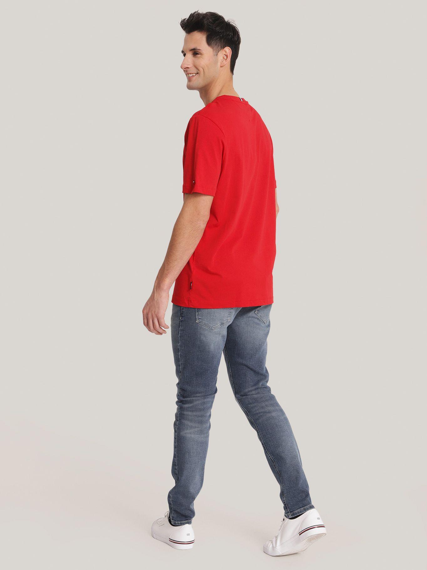 Polera Logo 1985 Regular Fit Rojo Tommy Hilfiger-2