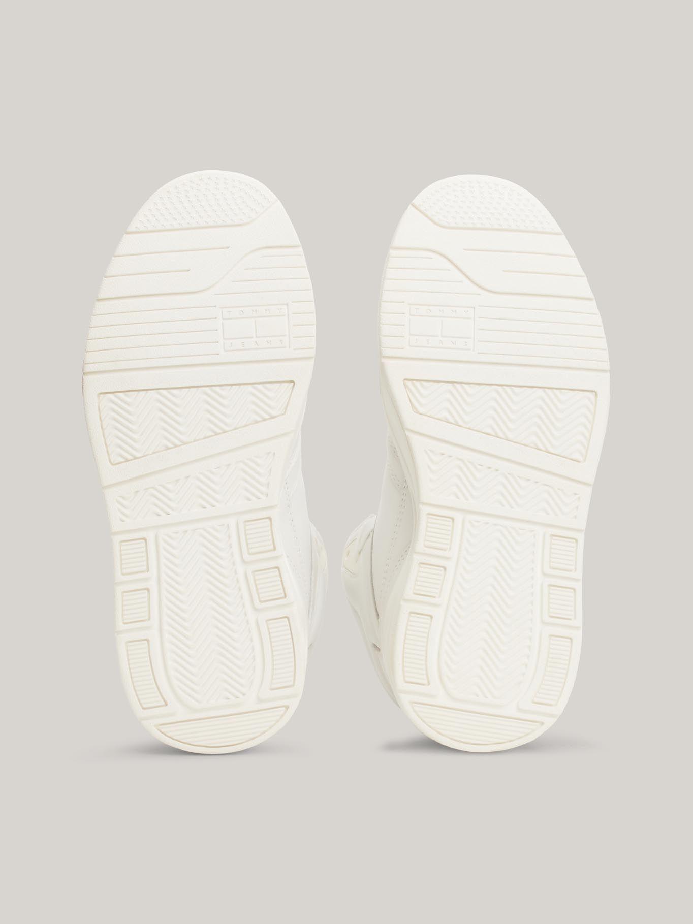 Zapatillas New Basket De Cuero Blanco Tommy Hilfiger-3
