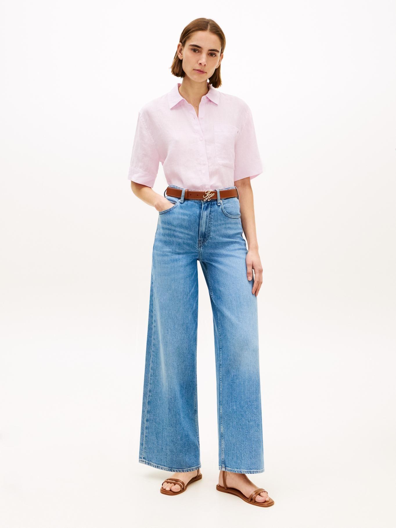 Camisa De Lino Relaxed Fit-1