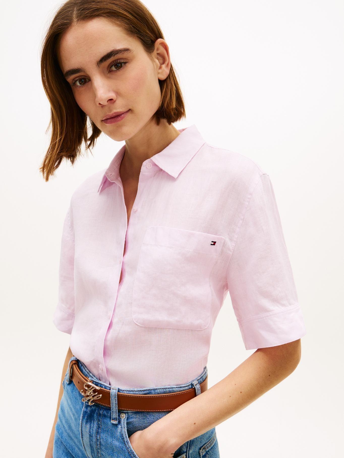 Camisa De Lino Relaxed Fit-3