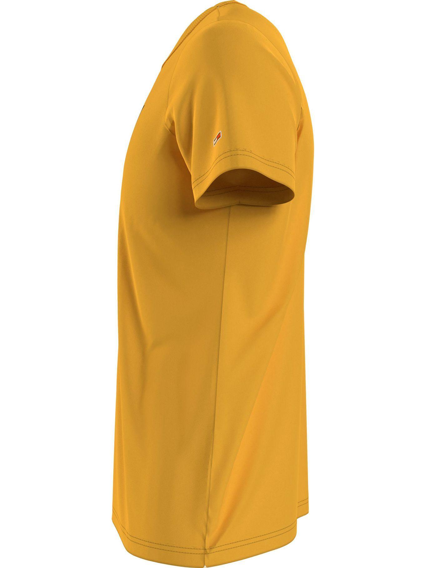 Polera Graphic Logo Amarillo Tommy Hilfiger-3