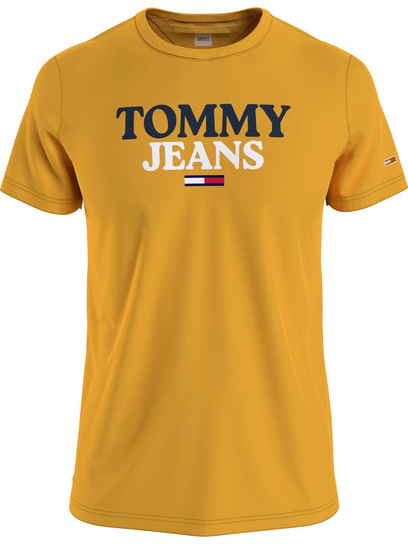 Polera Graphic Logo Amarillo Tommy Hilfiger-0