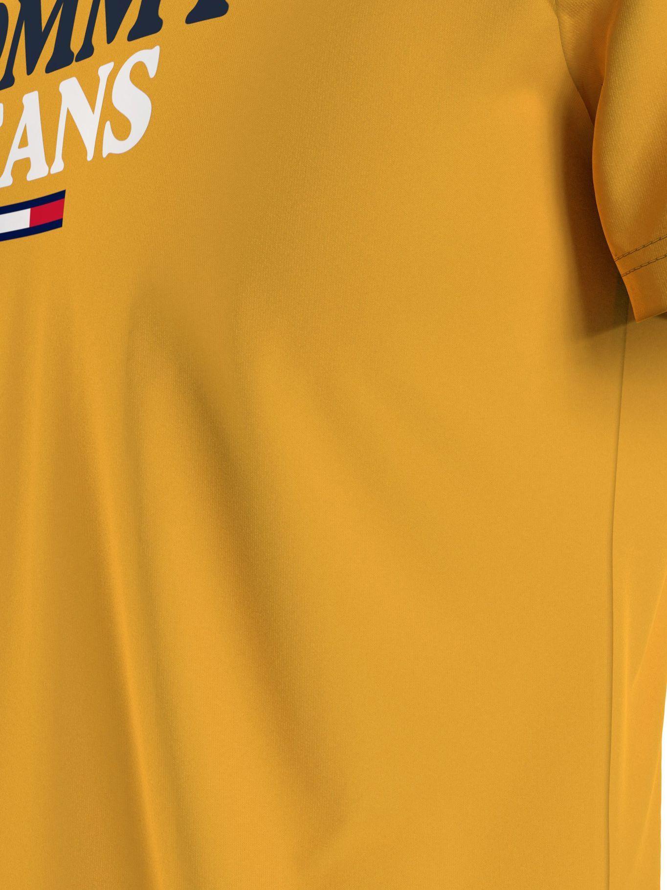 Polera Graphic Logo Amarillo Tommy Hilfiger-4