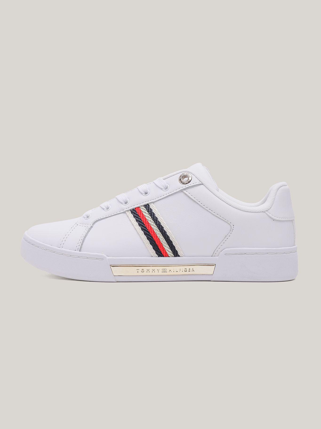 Zapatilla Corporate Stripes Blanco Tommy Hilfiger-5
