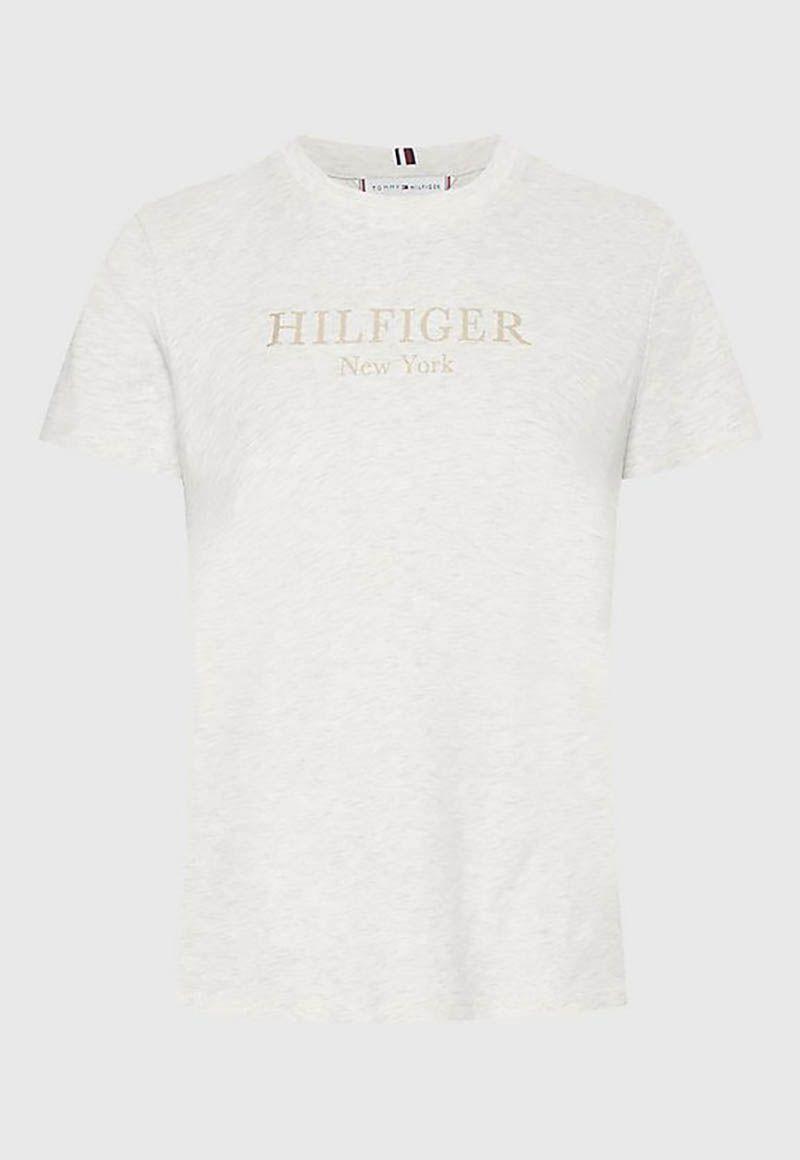 Polera Foil Logo Beige Tommy Hilfiger-4