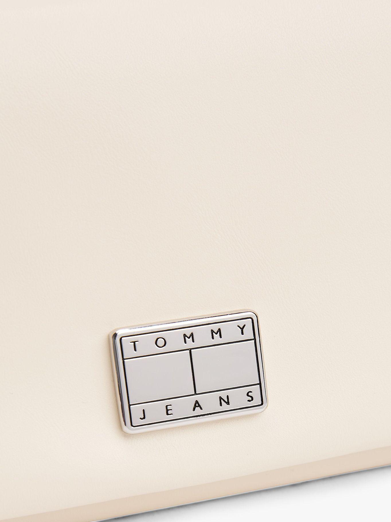 Crossover Con Logo Metálico Beige Tommy Jeans-4