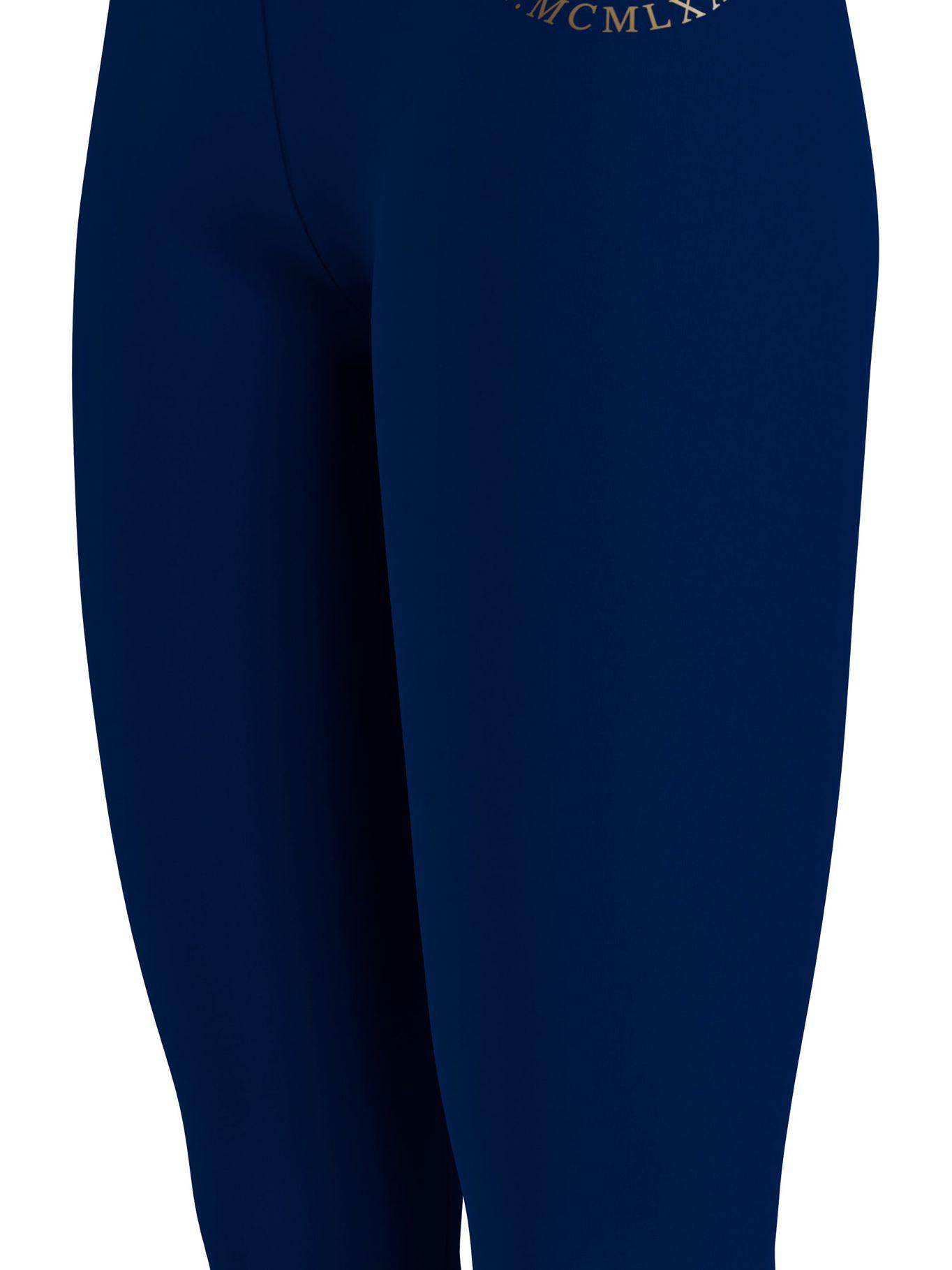 Leggings Con Corte Slim Azul Tommy Hilfiger-4