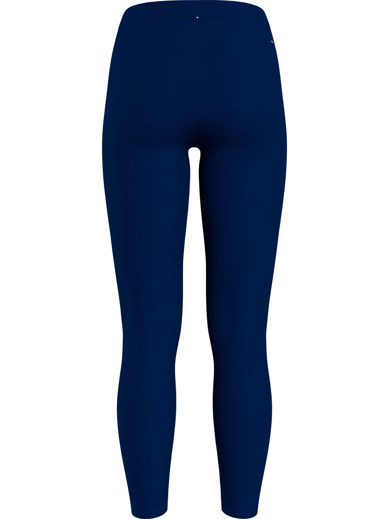 Leggings Con Corte Slim Azul Tommy Hilfiger-1