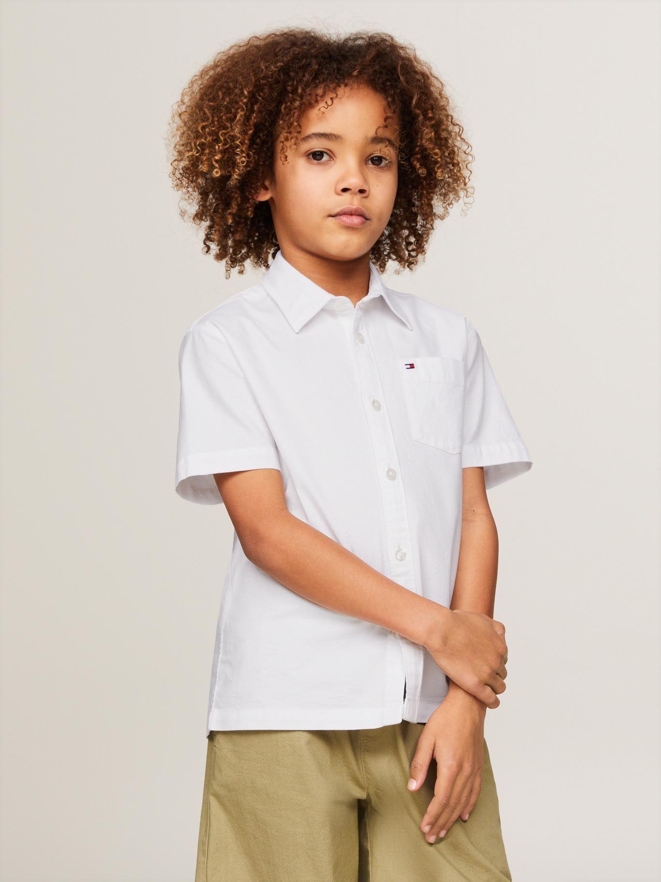 Camisa Essential Con Logo Blanco Tommy Hilfiger-0