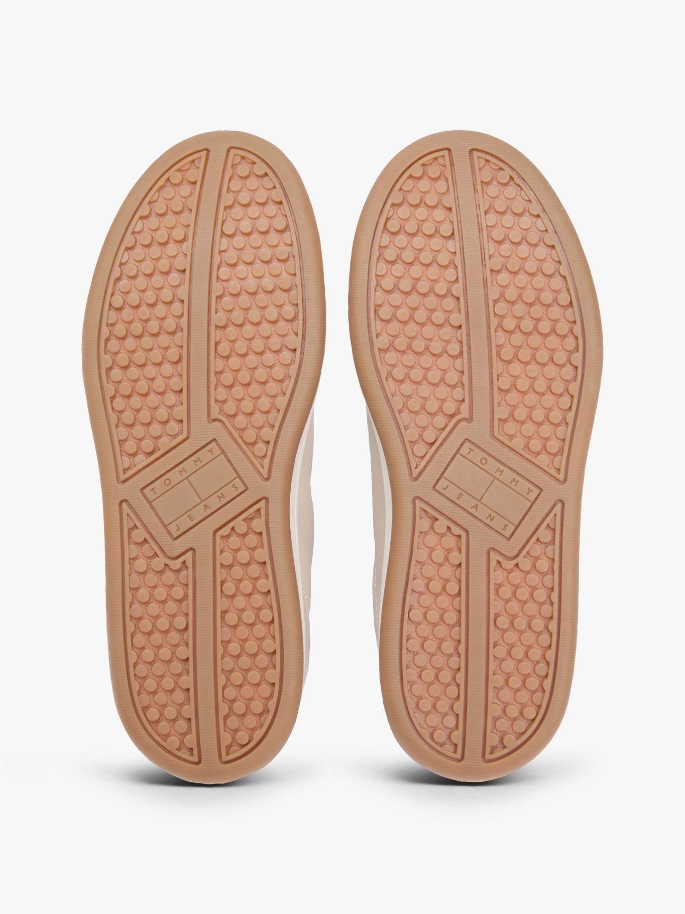 Zapatillas Archive De Cuero Tommy Jeans Beige-3