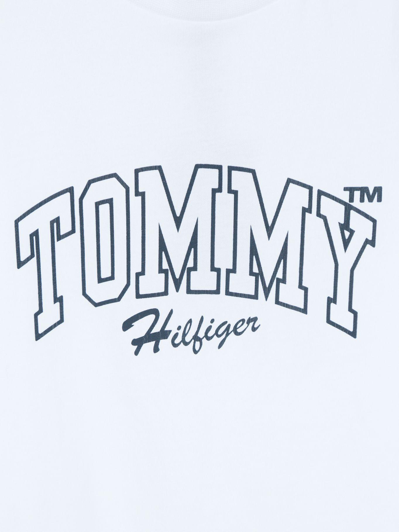 Polera de Logo Gráfico Blanco Tommy Hilfiger-2