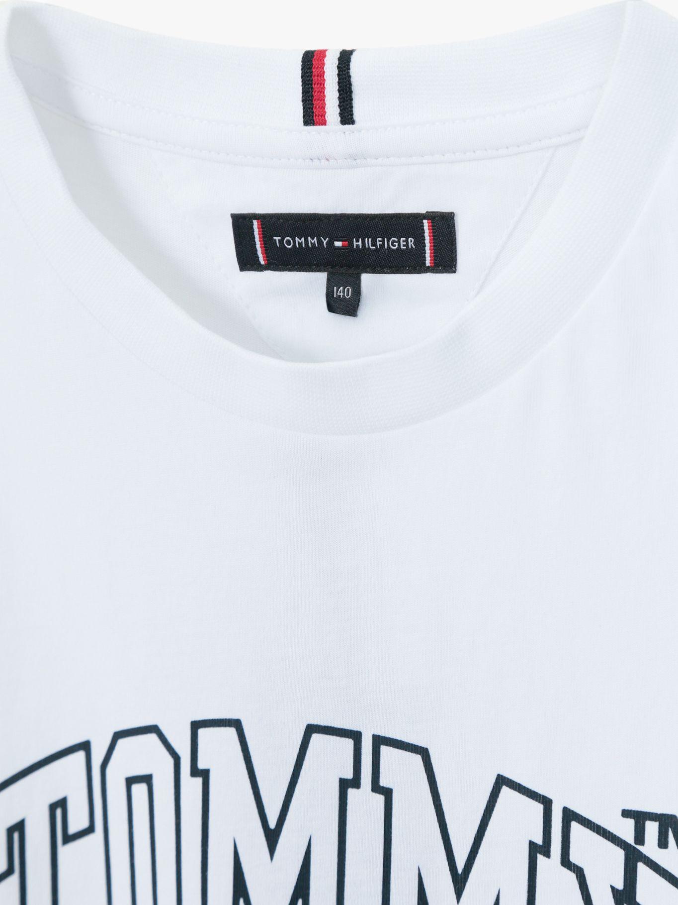 Polera de Logo Gráfico Blanco Tommy Hilfiger-3