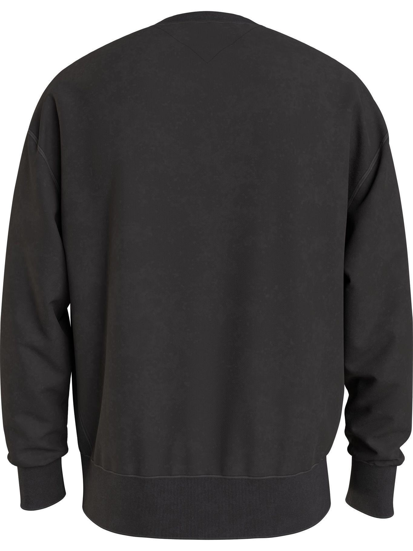 Polerón C-Neck Tiny Logo Negro Tommy Hilfiger-1