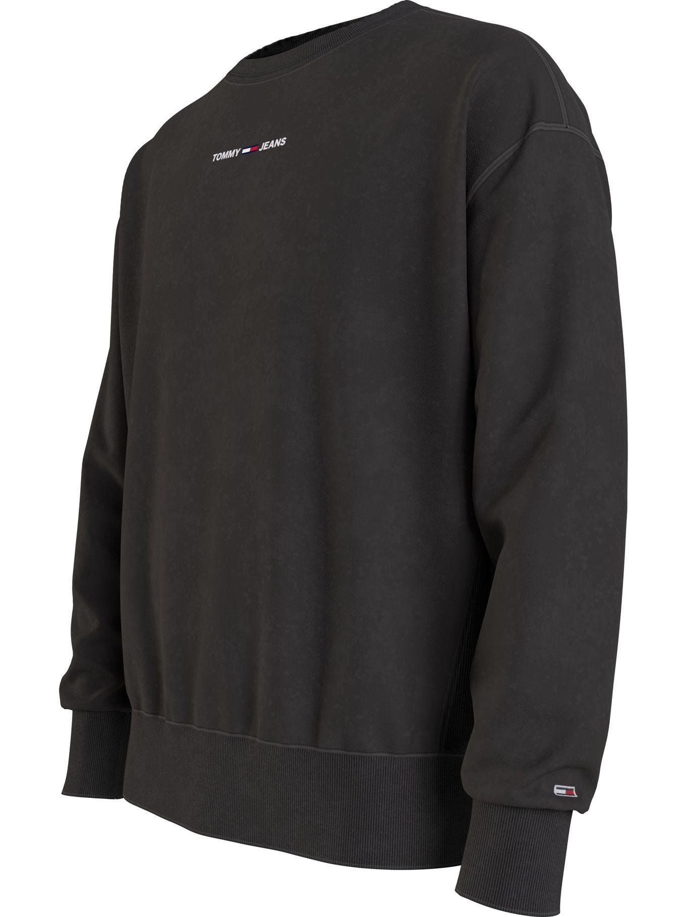 Polerón C-Neck Tiny Logo Negro Tommy Hilfiger-2