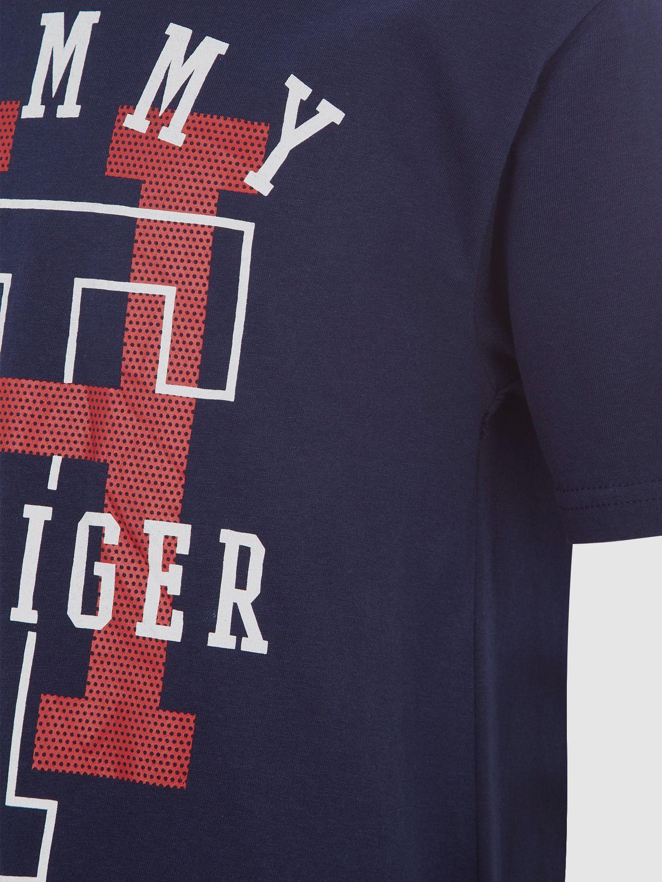 Polera Hilly Graphic Logo Azul Tommy Hilfiger-2
