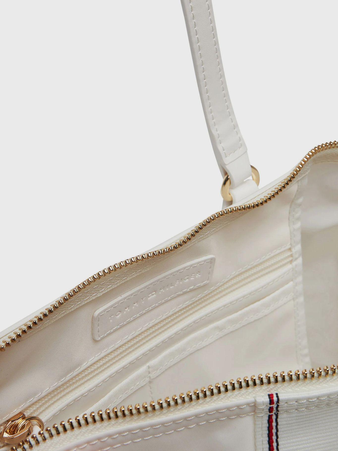 Tote Poppy Corporate Blanco Tommy Hilfiger-2