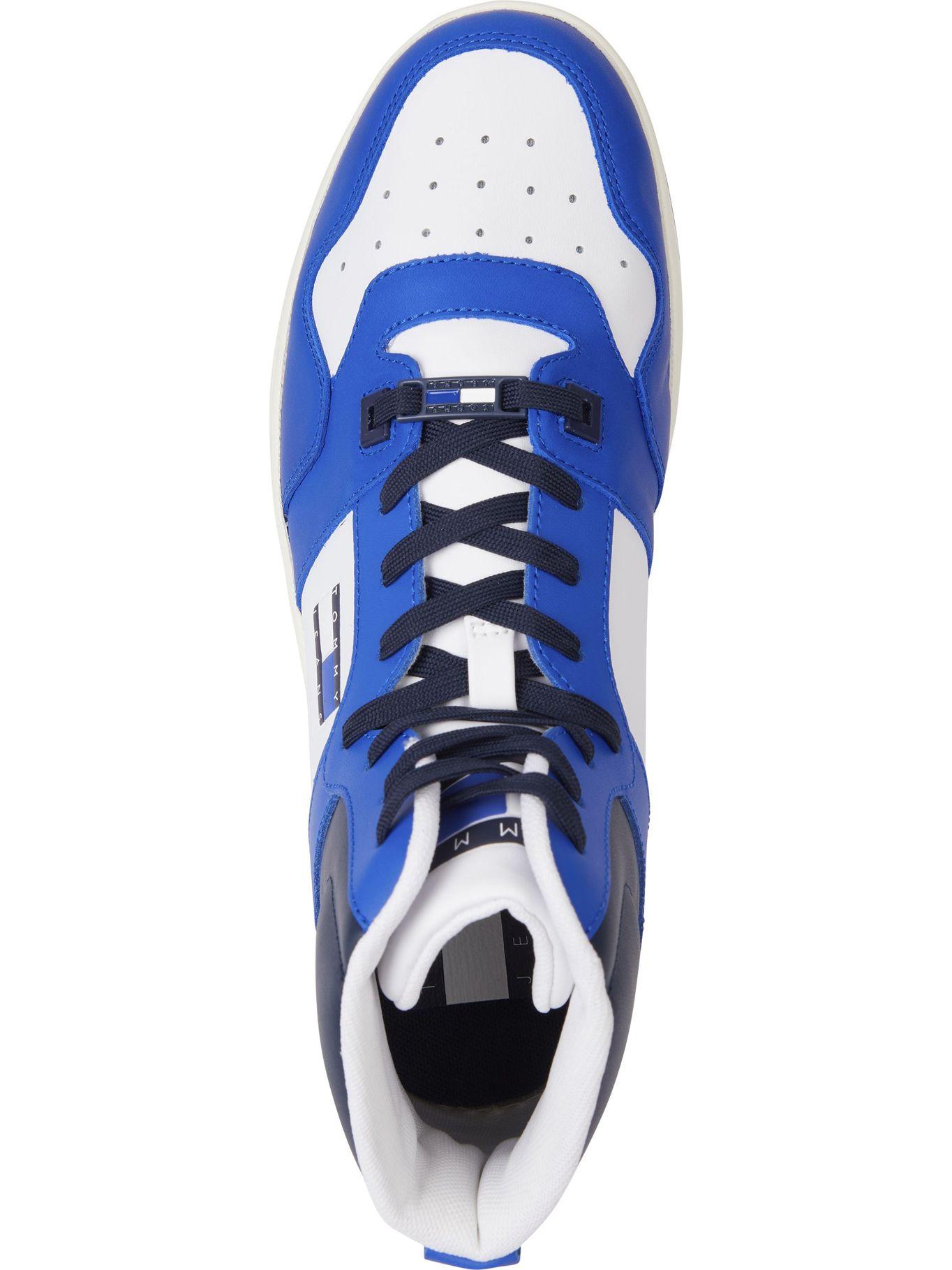 Zapatillas Mid Basket Con Logo Azul Tommy Hilfiger-2
