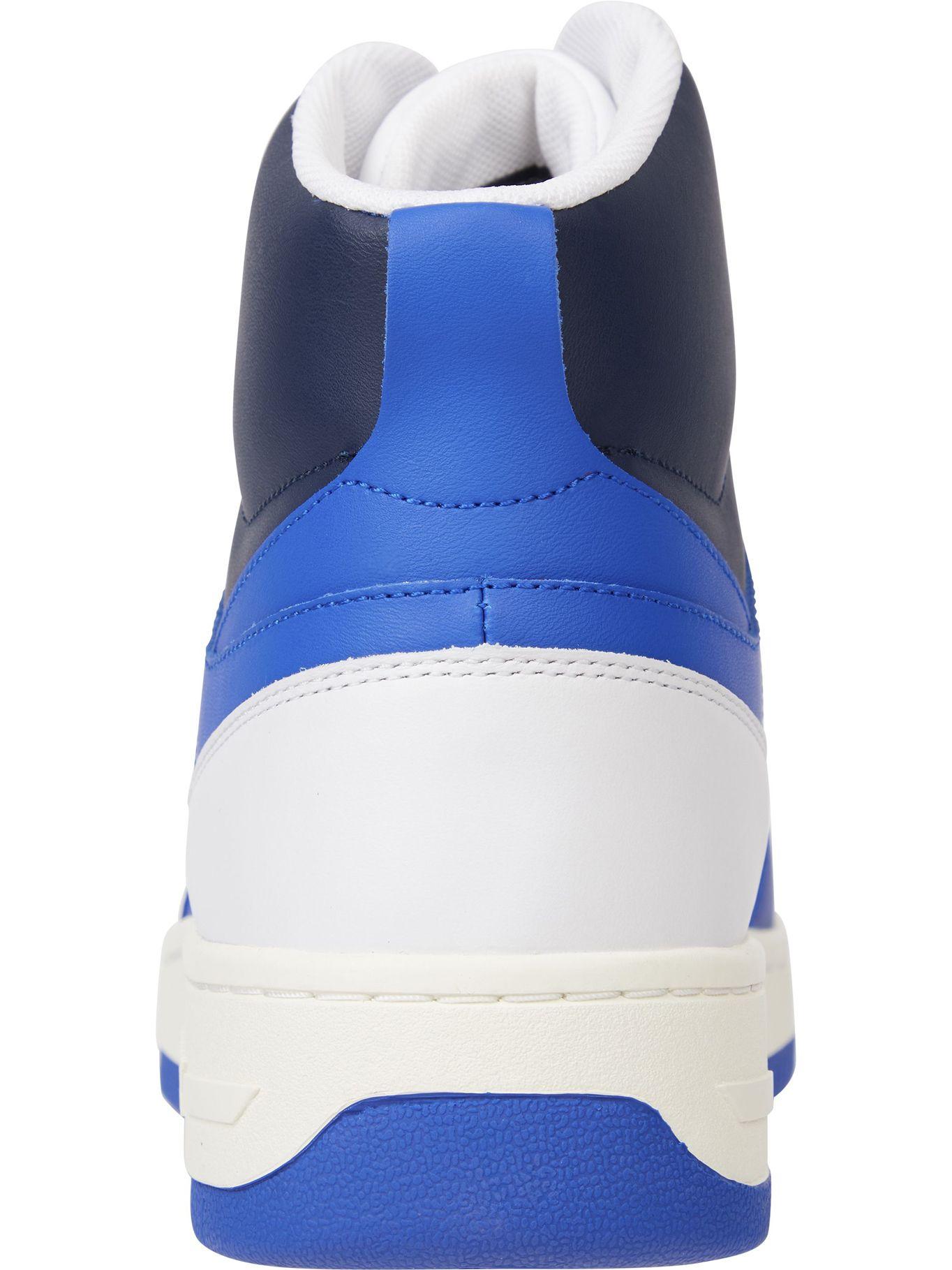 Zapatillas Mid Basket Con Logo Azul Tommy Hilfiger-7