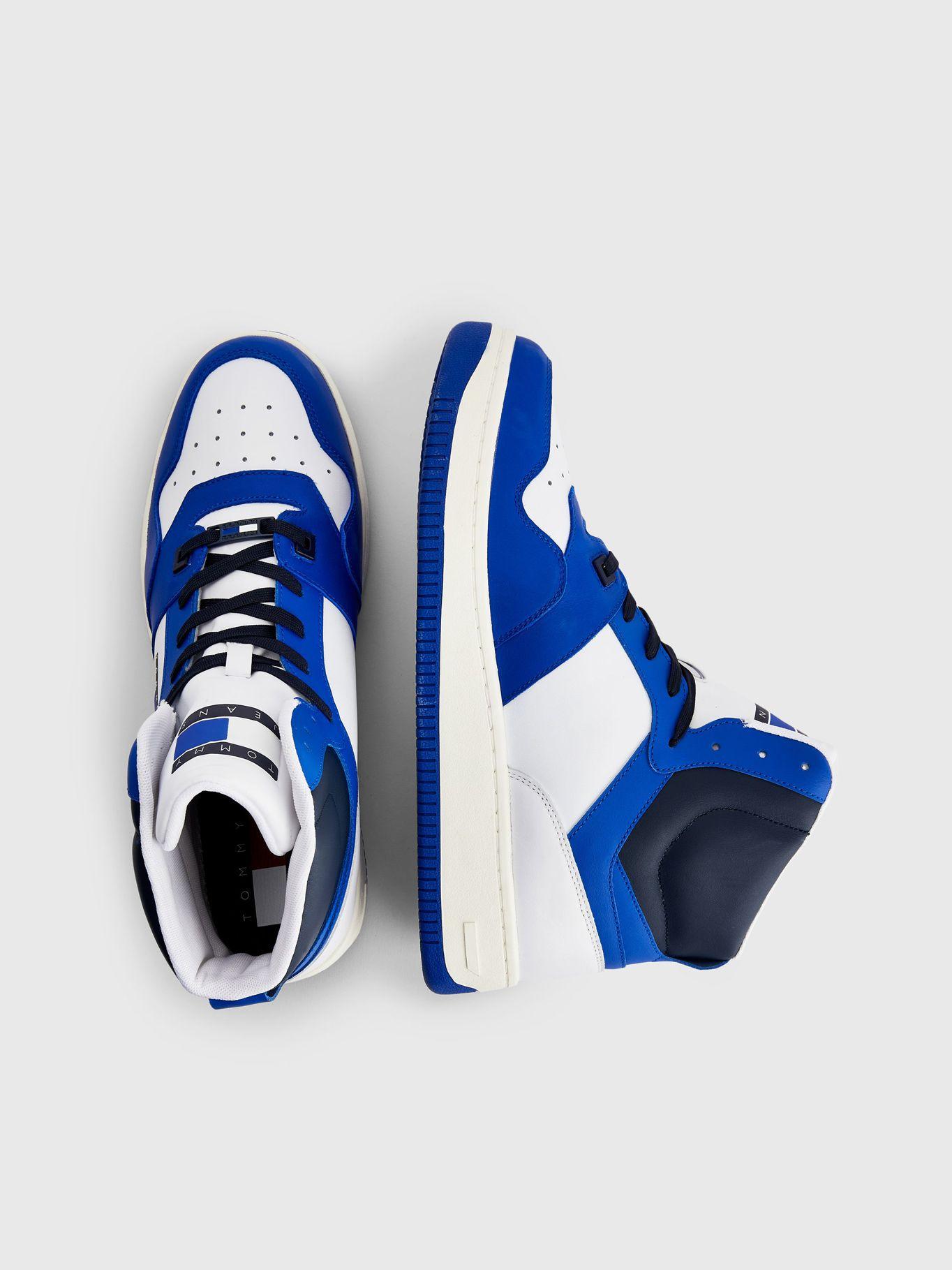 Zapatillas Mid Basket Con Logo Azul Tommy Hilfiger-5