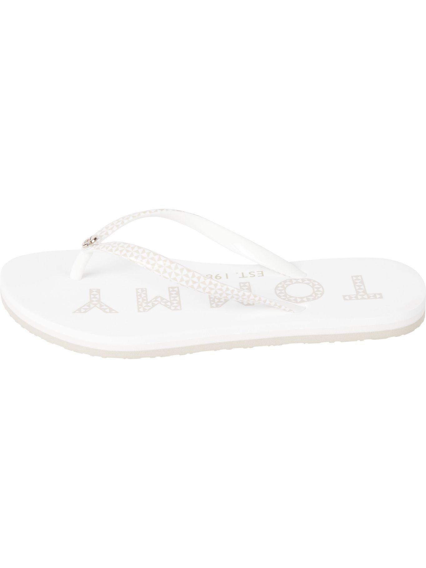 Sandalias Logo Blanco Tommy Hilfiger A2-0