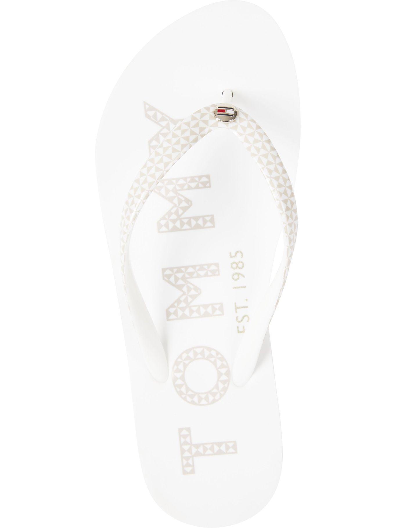 Sandalias Logo Blanco Tommy Hilfiger A2-1
