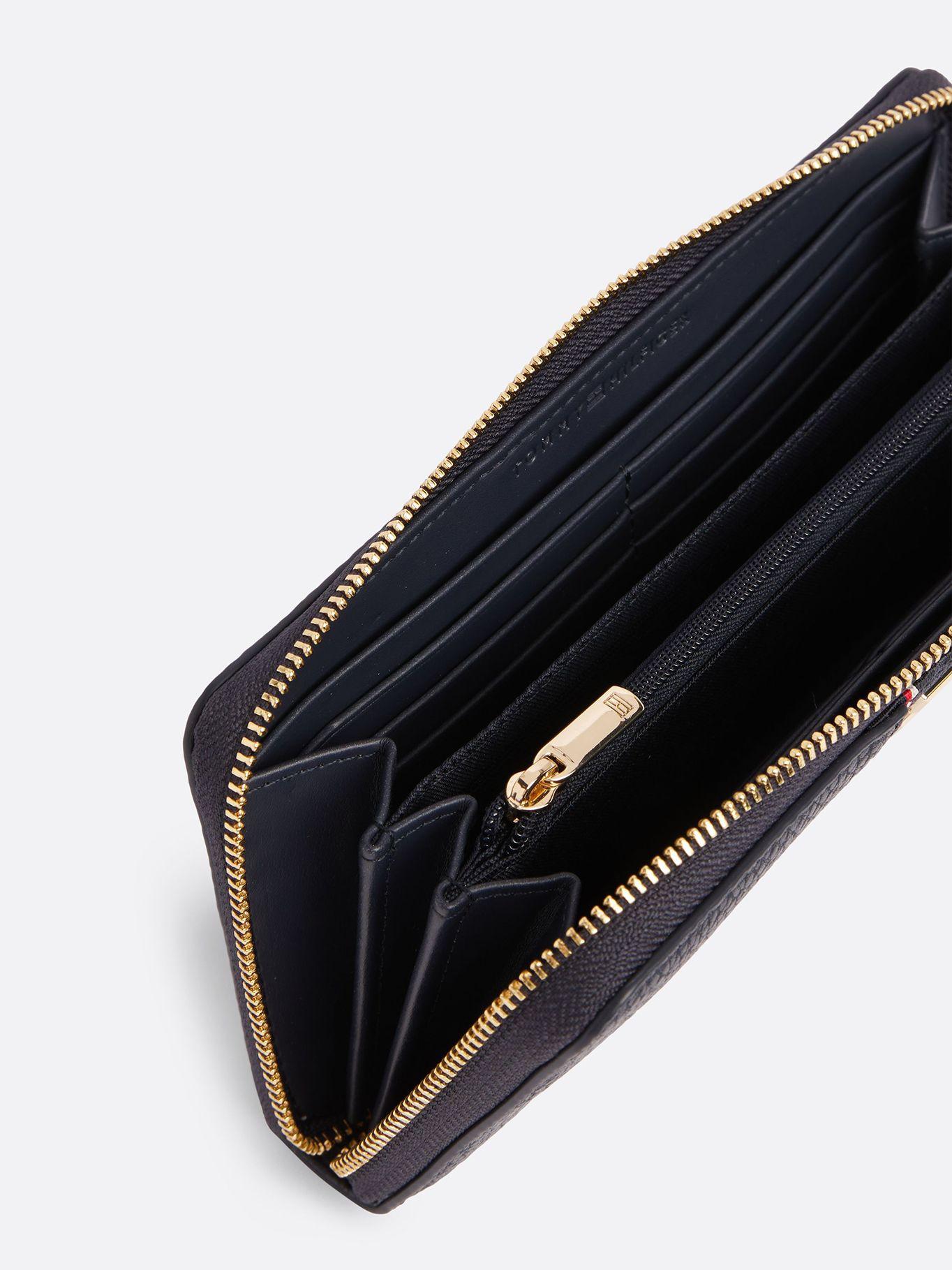 Billetera Legacy Con Acabado Granulado Azul Tommy Hilfiger-2