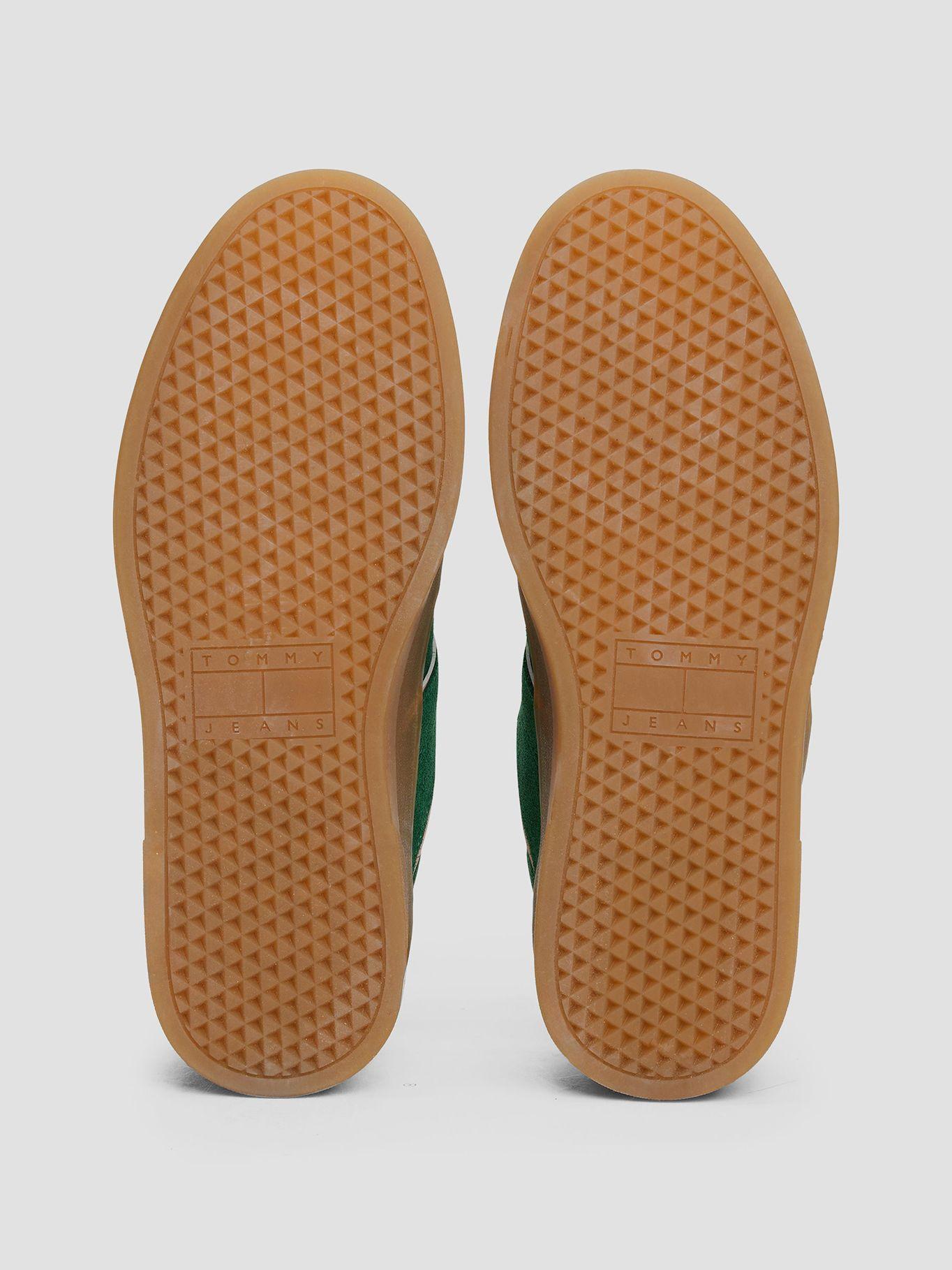 Zapatillas The Greenwich De Ante Verde Tommy Jeans-3