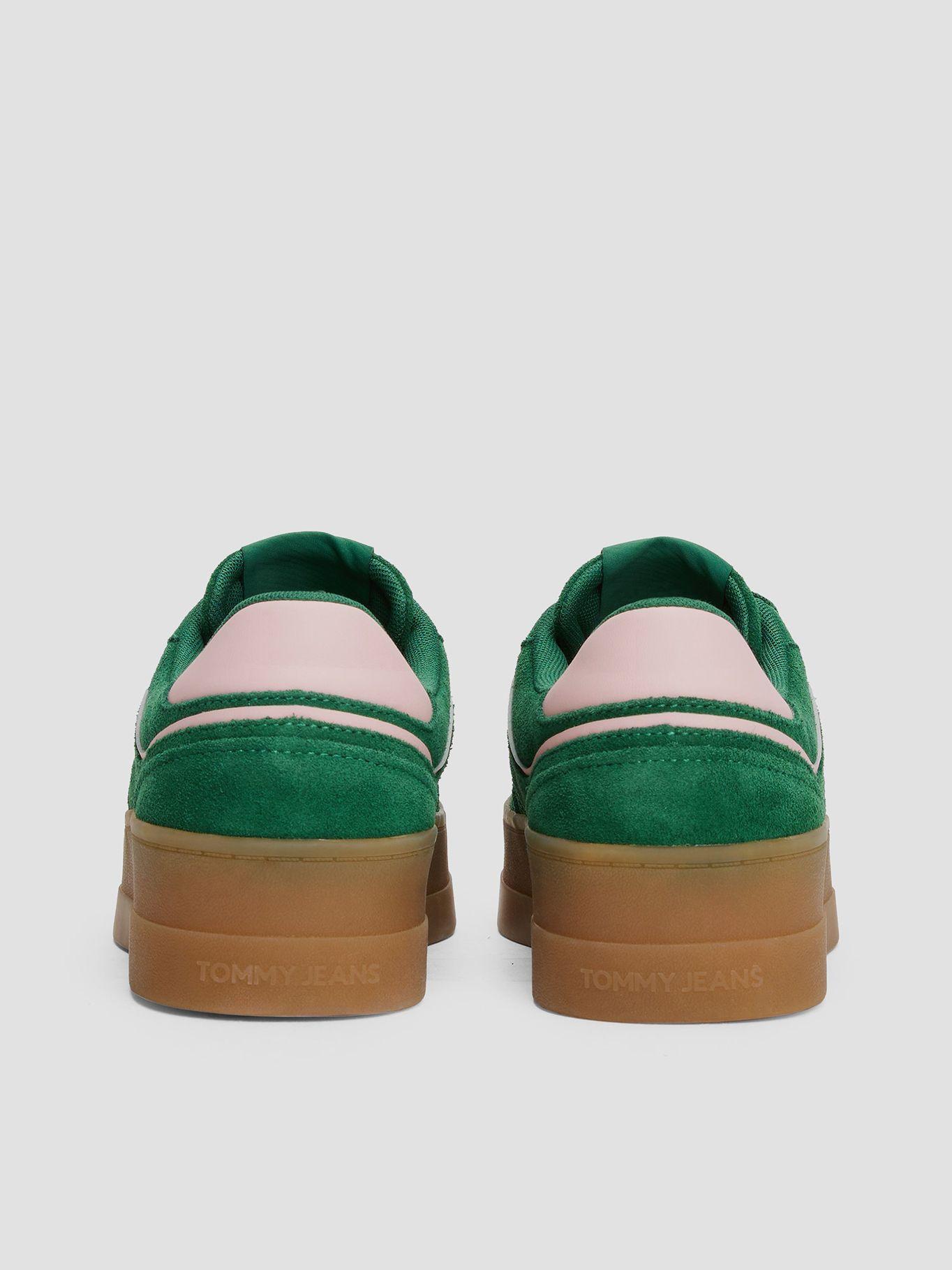 Zapatillas The Greenwich De Ante Verde Tommy Jeans-7