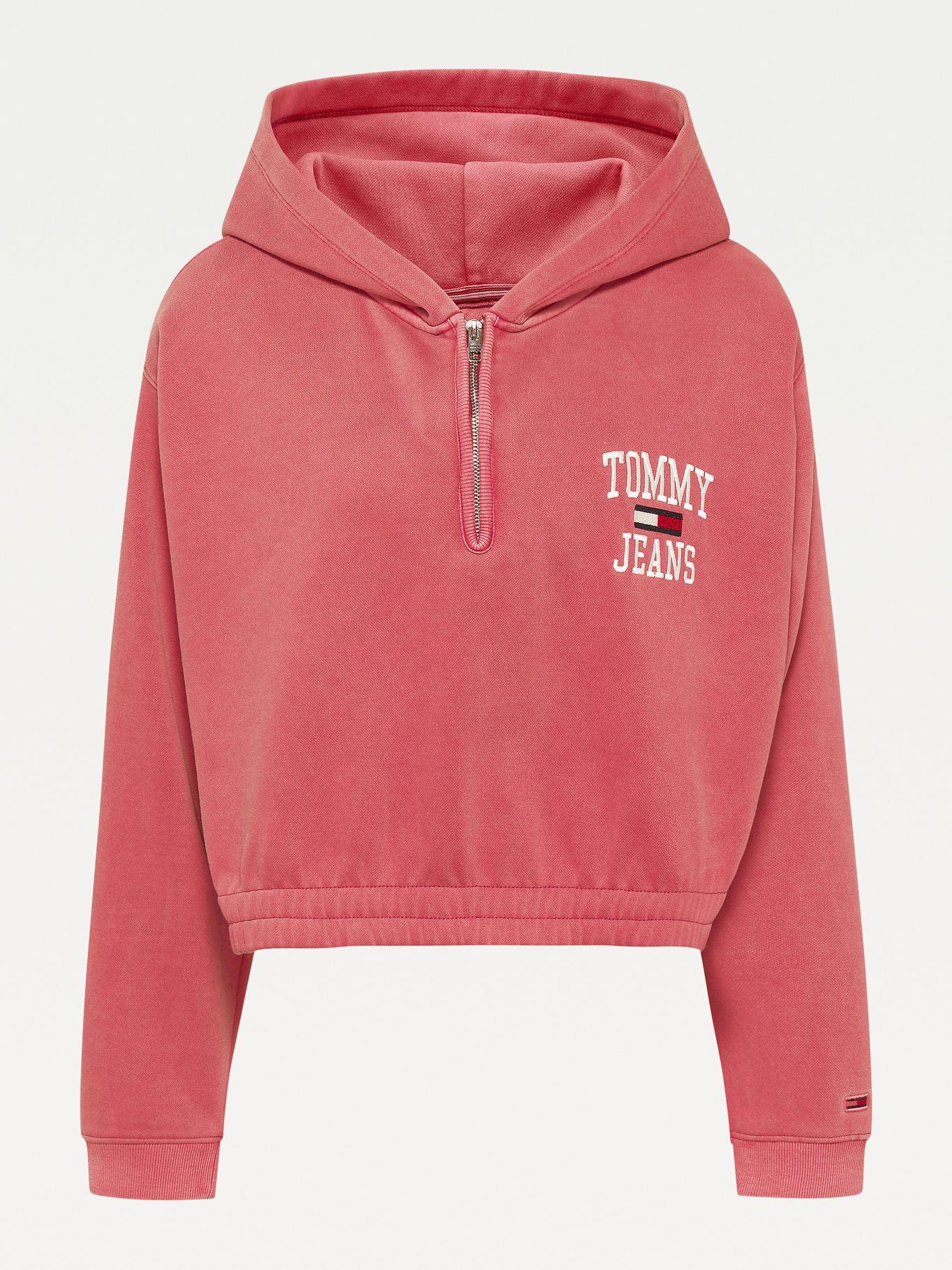 Polerón Curve Cropped Rojo Tommy Jeans MY2-0