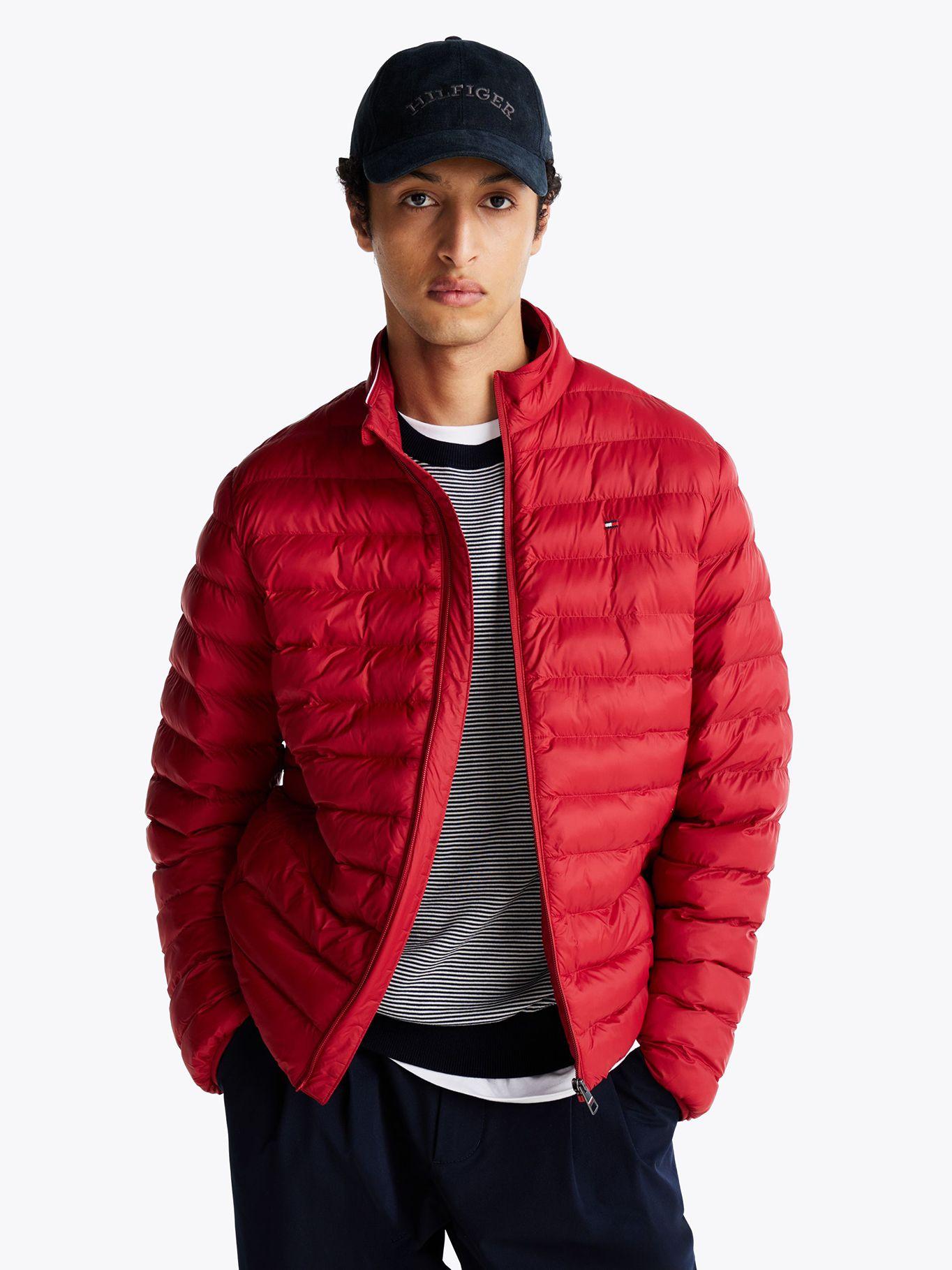 Parka Acolchada Packable Rojo Tommy Hilfiger-0