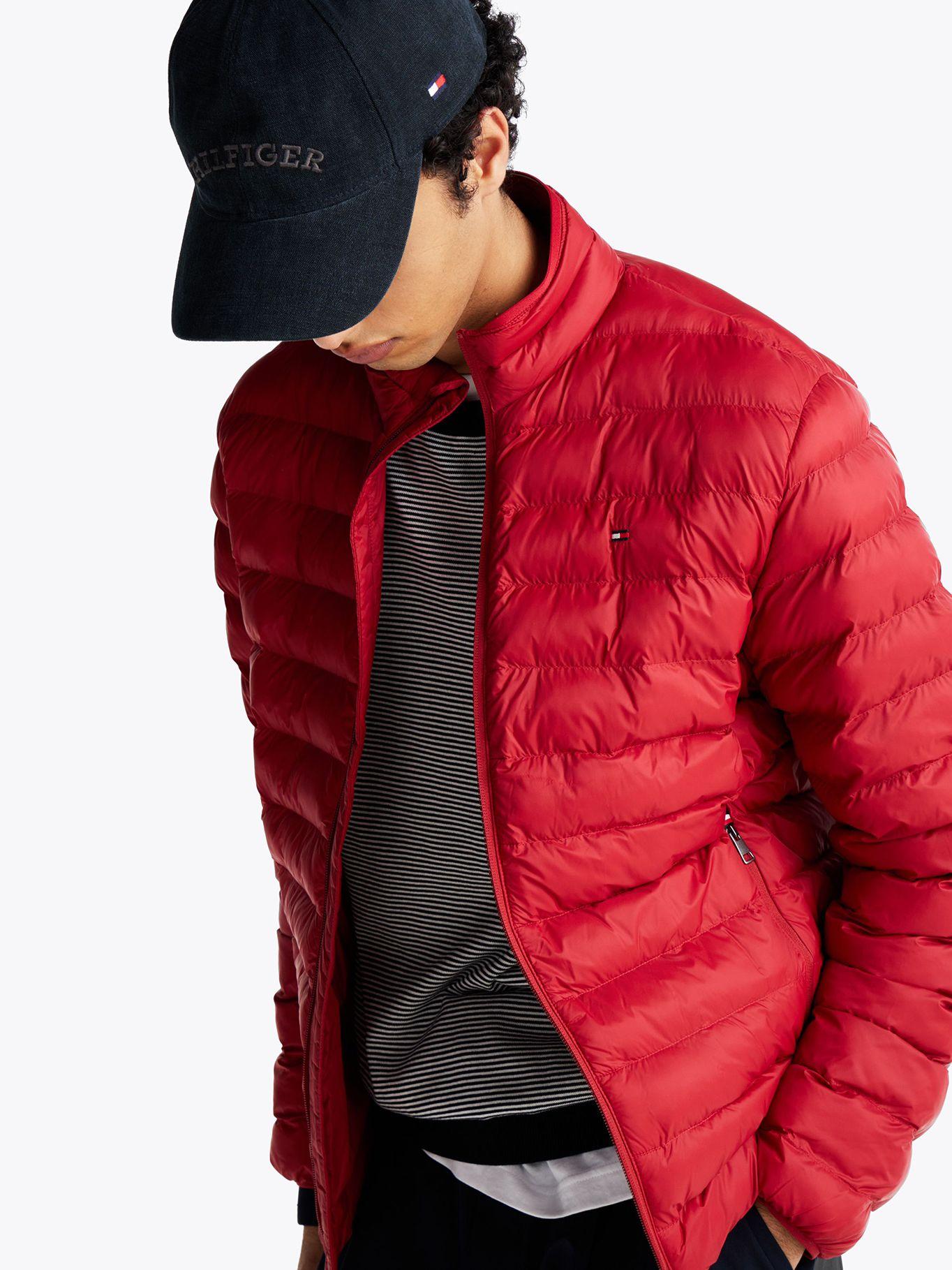 Parka Acolchada Packable Rojo Tommy Hilfiger-4