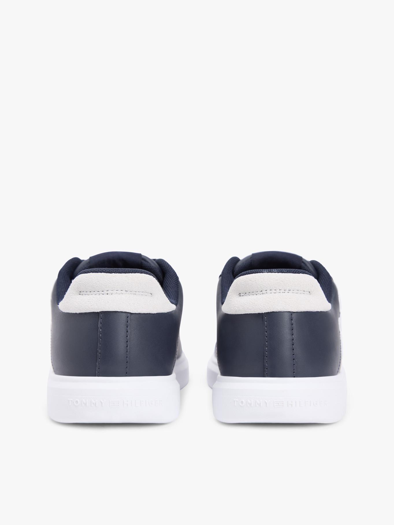 Zapatillas De Cuero Con Logo Bordado-3