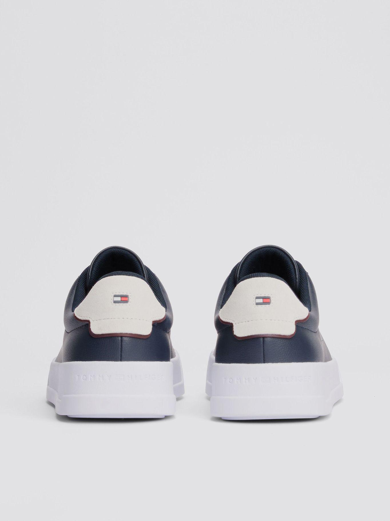 Zapatillas Acabado Granulado Tenis Azul Tommy Hilfiger-1