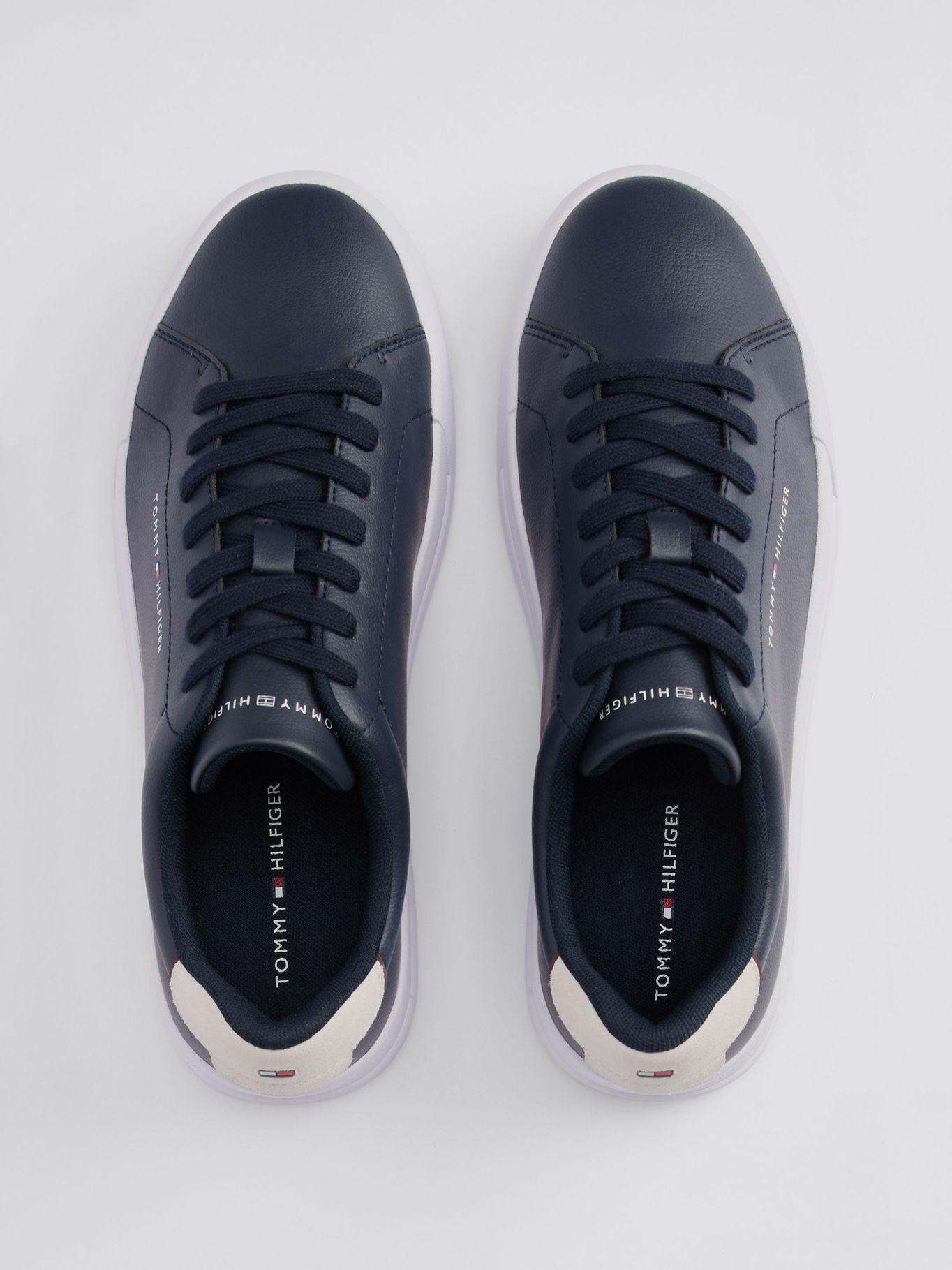 Zapatillas Acabado Granulado Tenis Azul Tommy Hilfiger-2