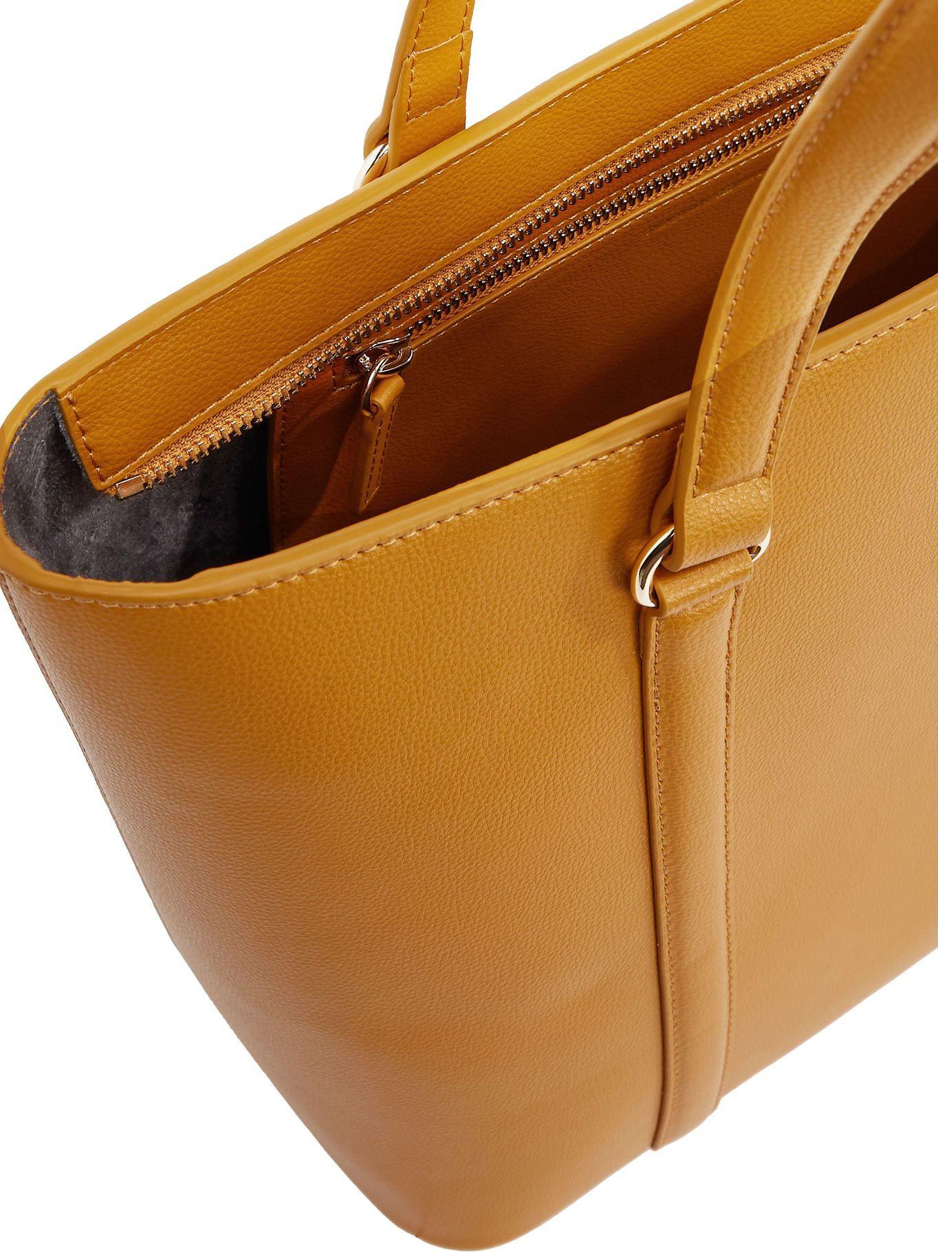 Tote Monogram Logo Amarillo Tommy Hilfiger-3