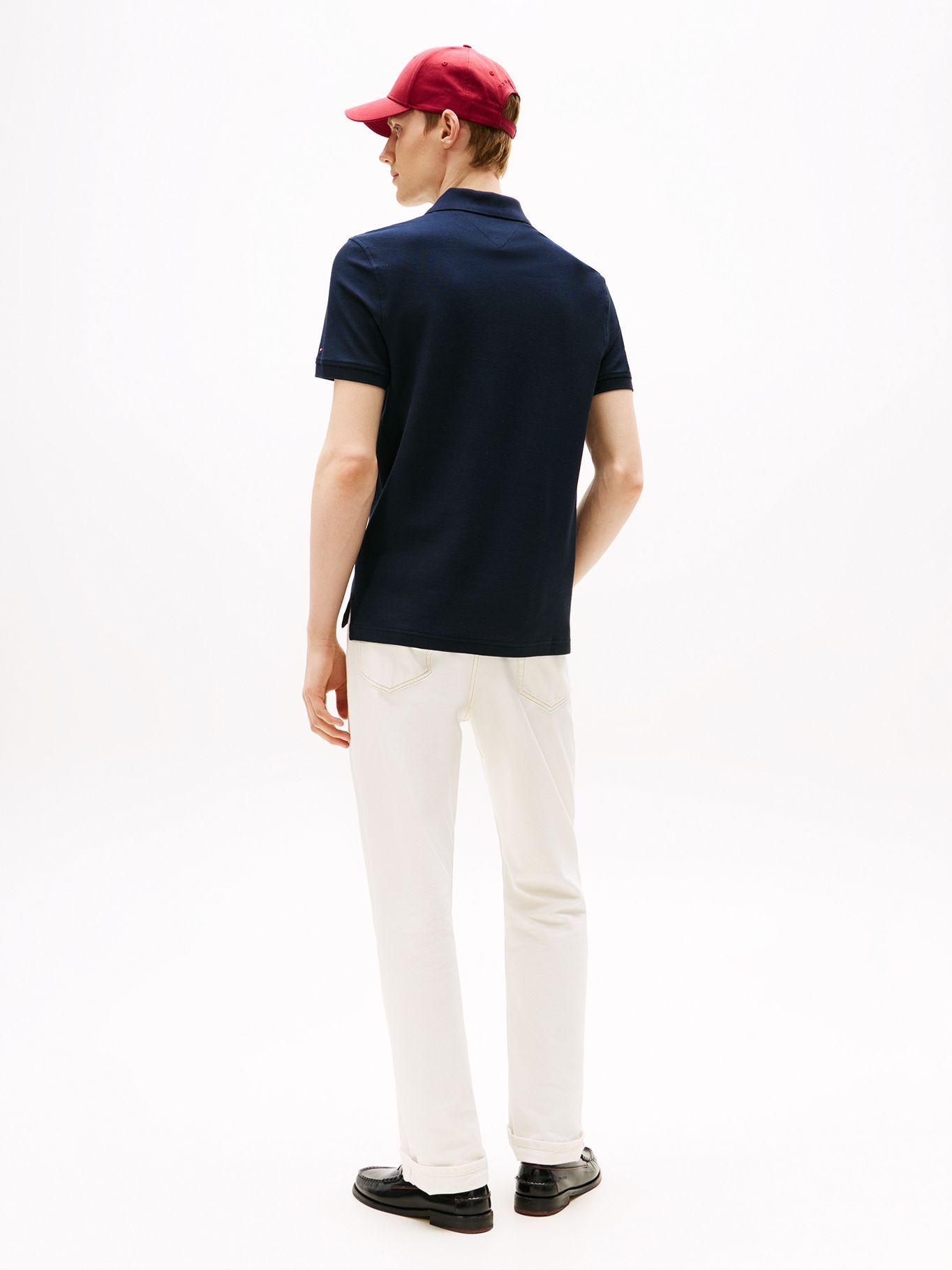 Polo Con Logo Gráfico Regular Fit Azul Tommy Hilfiger-2