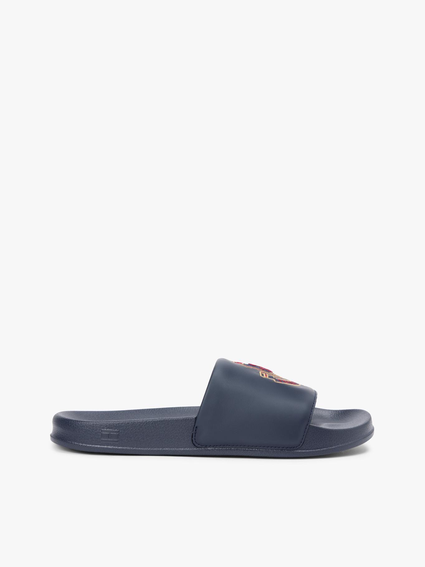 Sandalias Con Logo De Escudo-4
